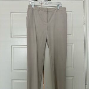 Tan Dress / Work Pants | Full Length Taper Leg